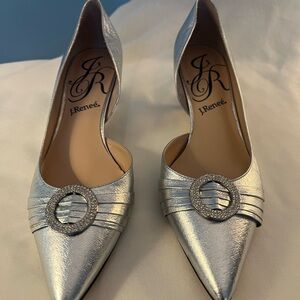 J. Renee (Boris) Silver Women's Heels